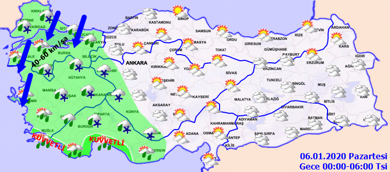 Bugün hava nasıl olacak 5 Ocak Pazar? Hava durumu nasıl? Meteoroloji son dakika