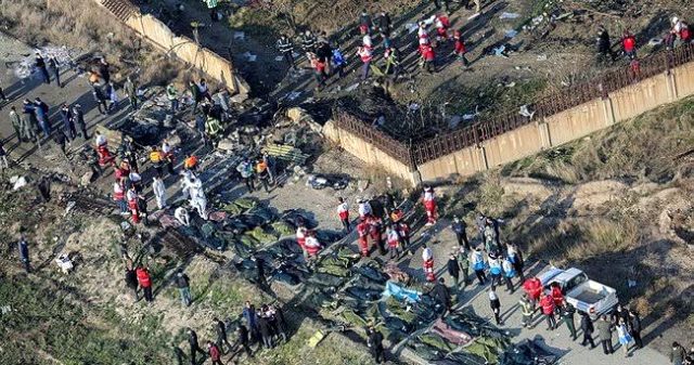 İran'da düşen uçak'a ilişkin flaş açıklama!