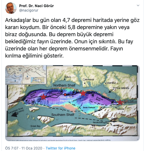 Uzmanlar depremi yorumladı