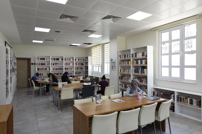Pendik kütüphanelerinde konfor ve bilgi bir arada