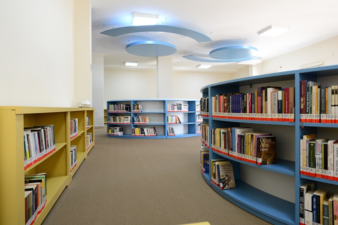 Pendik kütüphanelerinde konfor ve bilgi bir arada