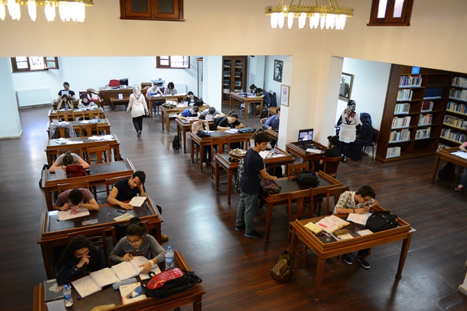 Pendik kütüphanelerinde konfor ve bilgi bir arada