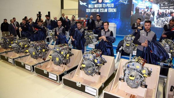 Türkiye'nin ilk milli havacılık motoru seri üretimde