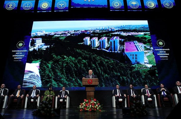 Erdoğan, 2019 Yılı Değerlendirme Toplantısında konuşuyor (CANLI)