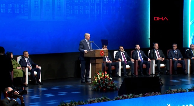 Erdoğan, 2019 Yılı Değerlendirme Toplantısında konuşuyor (CANLI)