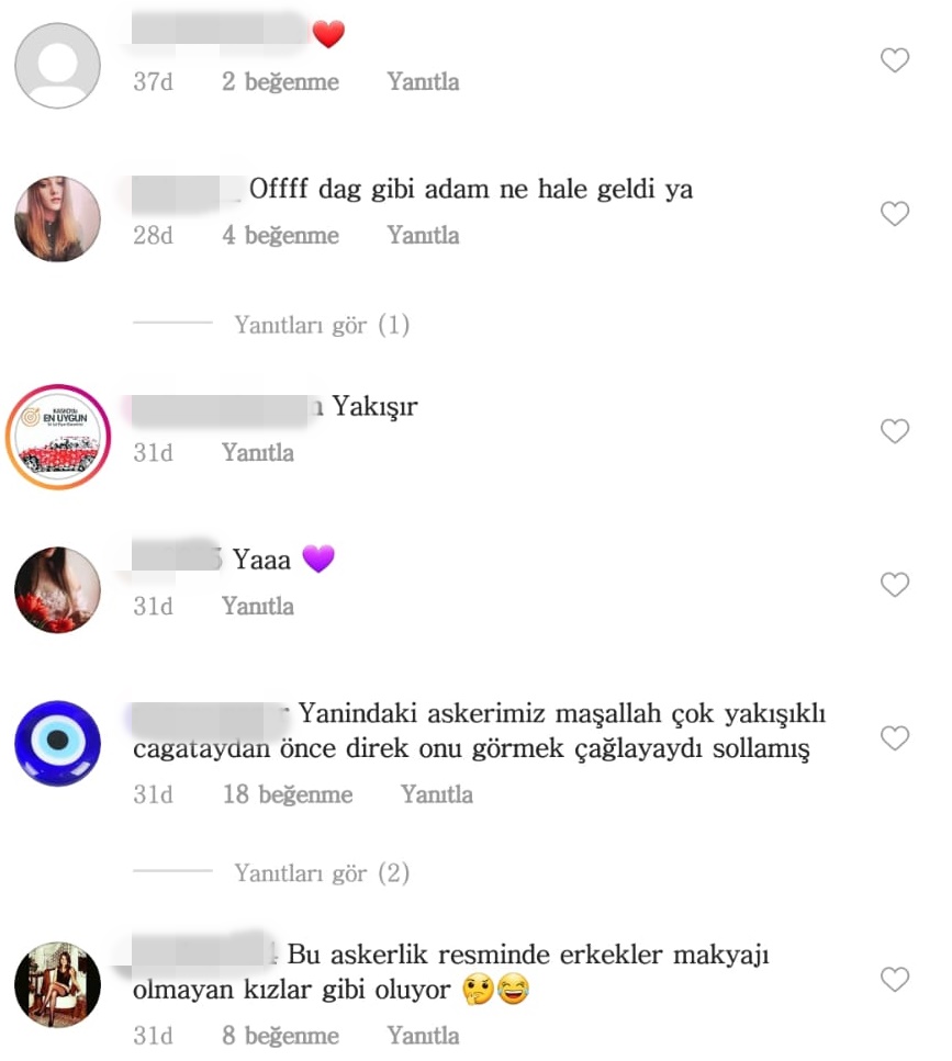 Çağatay Ulusoy'un askerlik fotoğrafı sosyal medyada olay oldu