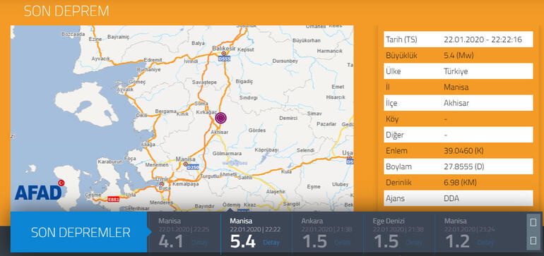 Deprem mi oldu? Son depremler neler?