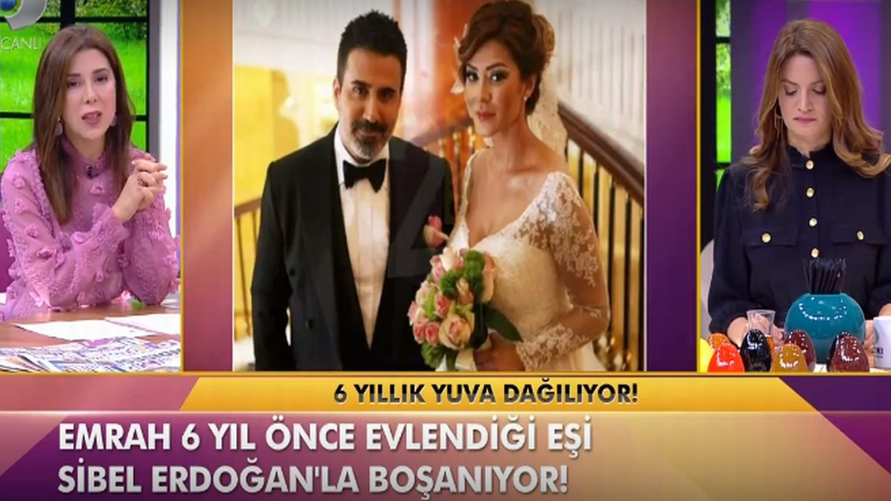 Emrah ile Sibel Erdoğan'ın evlilik krizi bitmedi! Boşanıyorlar