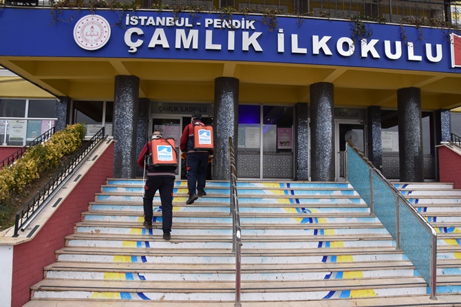 Pendik'te okullar ikinci yarıya hazırlanıyor