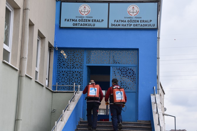 Pendik'te okullar ikinci yarıya hazırlanıyor