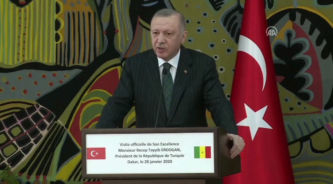 Cumhurbaşkanı Erdoğan: Lejyonerler Hafter'i ayakta tutuyor