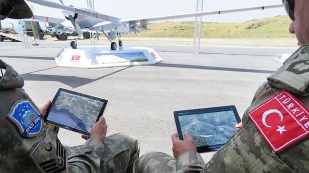 Milli İHA’lar deprem bölgesini görüntüledi