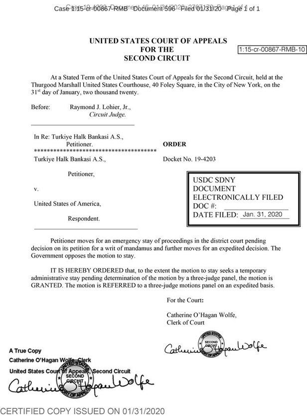 Halkbank davası için temyizden flaş karar! 