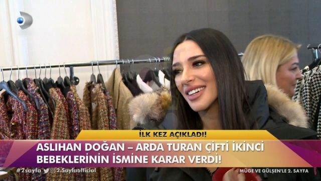 Arda Turan ve Aslıhan Doğan ikinci bebeklerinin ismini belirledi