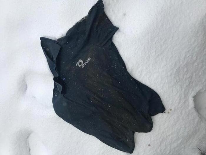 Heyelandan dereye yuvarlanan operatörün tişörtü bulundu