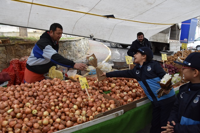 Pendik'te Çocuk Zabıta Ekibiyle okullar güvende