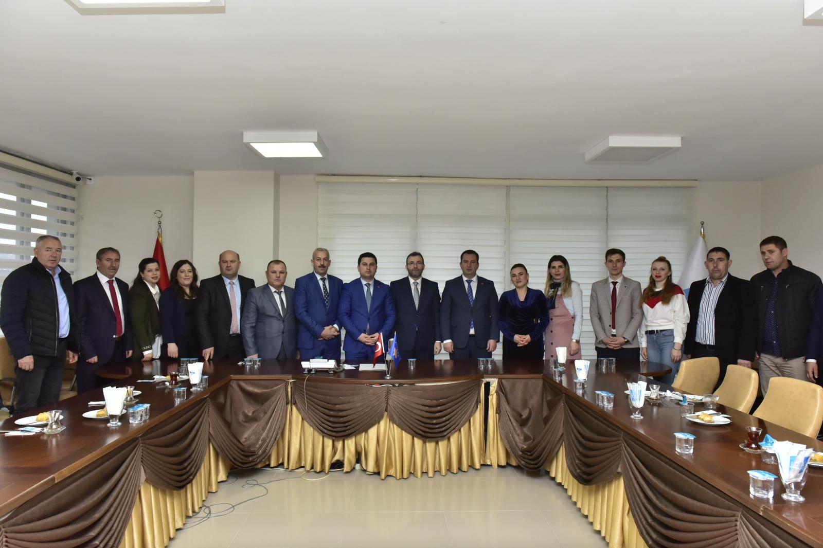 Pendik Belediyesi Kosovalı Kardeş şehir Mamuşa'yı ağırladı