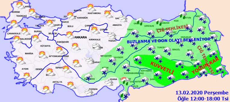 Meteoroloji uyarıları art arda sıraladı: Kar erimeleri, çığ, kuvvetli kar