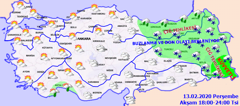 Meteoroloji uyarıları art arda sıraladı: Kar erimeleri, çığ, kuvvetli kar