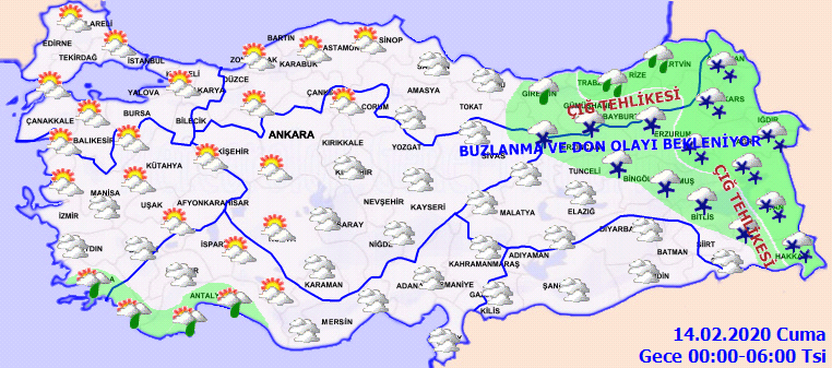 Meteoroloji uyarıları art arda sıraladı: Kar erimeleri, çığ, kuvvetli kar