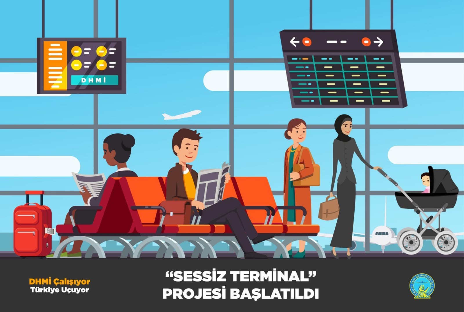Havalimanlarında 'sessiz terminal' dönemi başlıyor