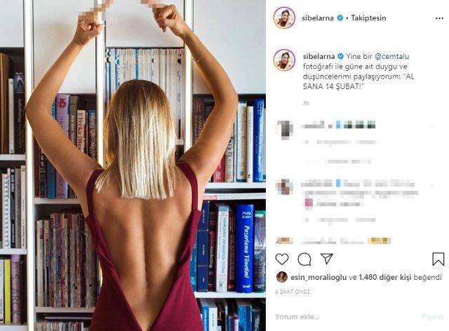 Sibel Arna'nın 14 Şubat tepkisi orta parmak! 