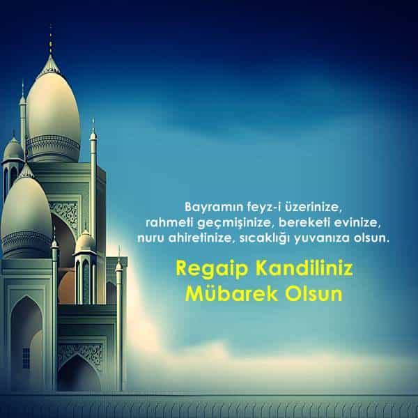 Resimli Regaib Kandili mesajları 2023 | Resimli, en güzel, anlamlı Regaip Kandili mesajları