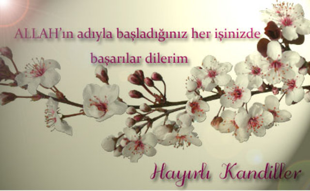 Resimli Regaib Kandili mesajları 2023 | Resimli, en güzel, anlamlı Regaip Kandili mesajları