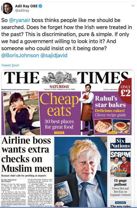 Ünlü CEO'dan ırkçı sözler! Bekar Müslüman erkeklere daha çok dikkat edin