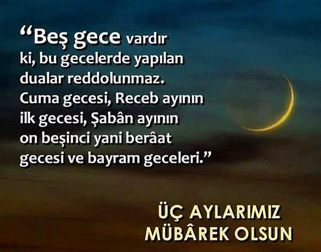 Üç aylar mesajları resimli yeni 2021