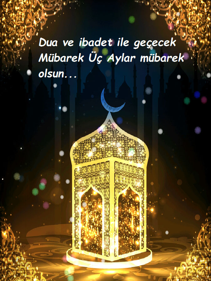 Üç aylar mesajları resimli yeni 2021