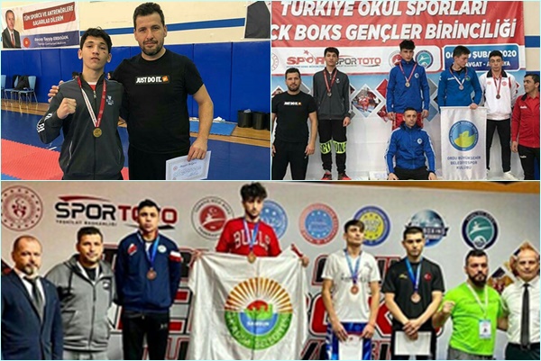 Özel Kale Okulları Kick bokstaki başarısıyla tarihe bir imza daha attı