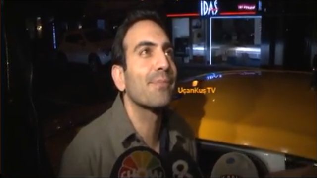 Buğra Gülsoy'un doğu gününde muhabirlere saldırıldı