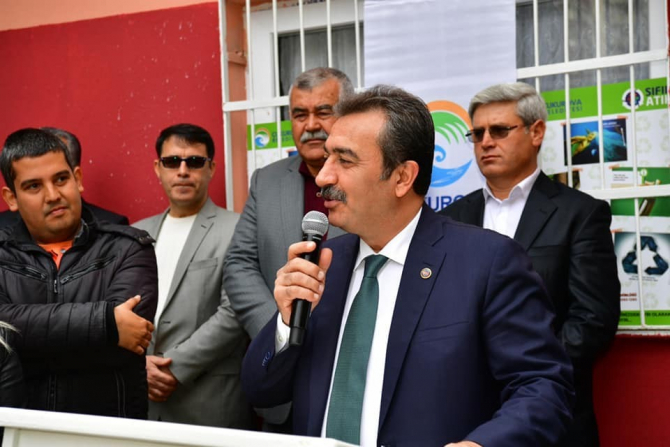 Çetin: "Çocuklarımıza temiz bir dünya bırakmalıyız"