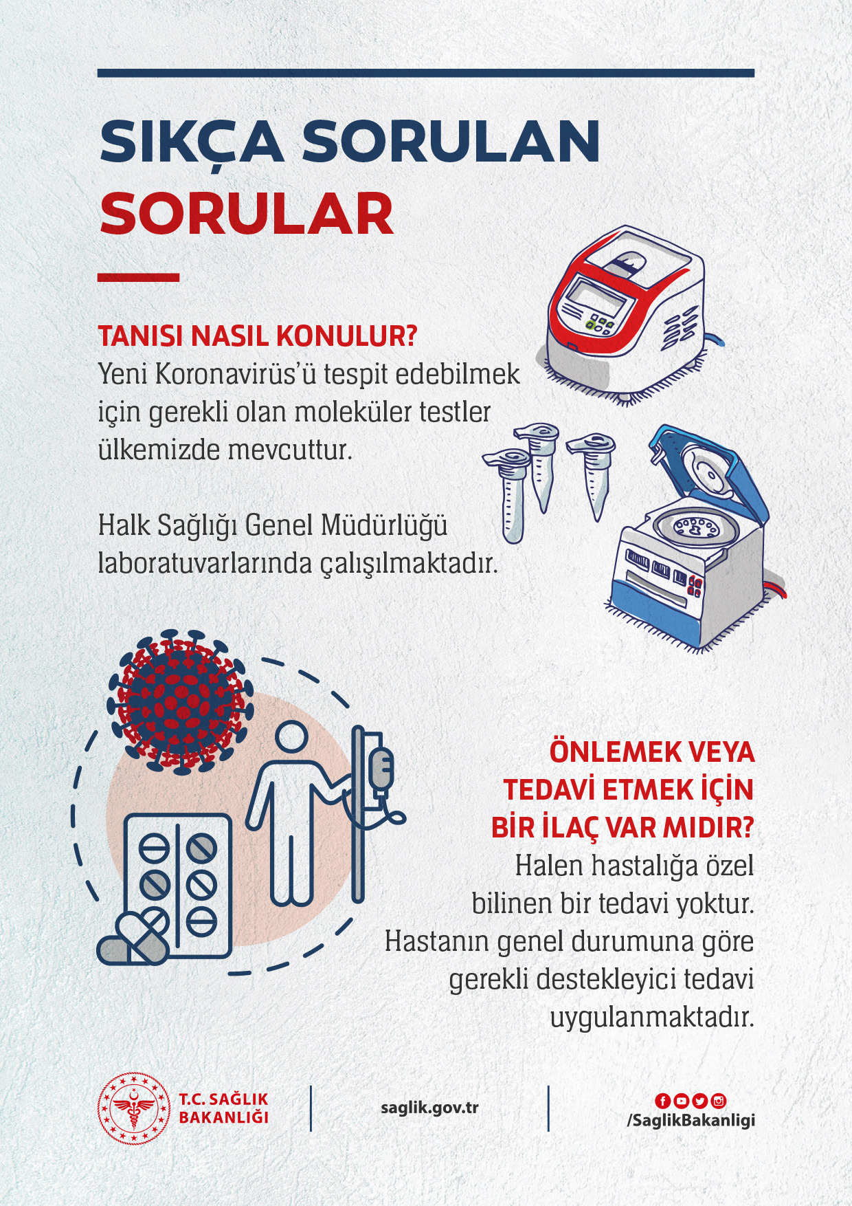Sağlık Bakanlığından koronavirüs için yeni broşür