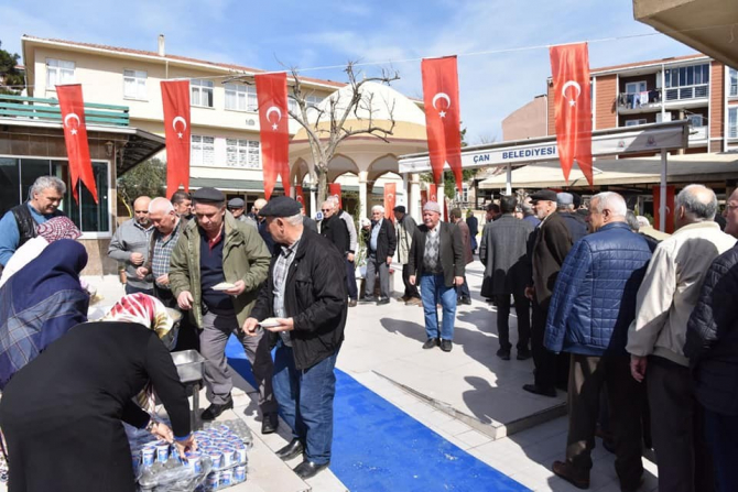 Çan Belediyesi’nden şehitler için mevlid