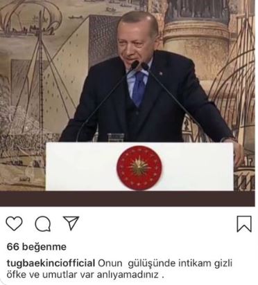 Tuğba Ekinci: Onun gülüşünde intikam gizli!
