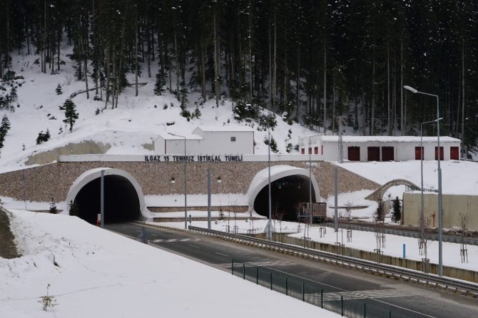 130 yıllık hayal gerçek oldu: Ilgaz Dağı, artık tünelle aşılıyor