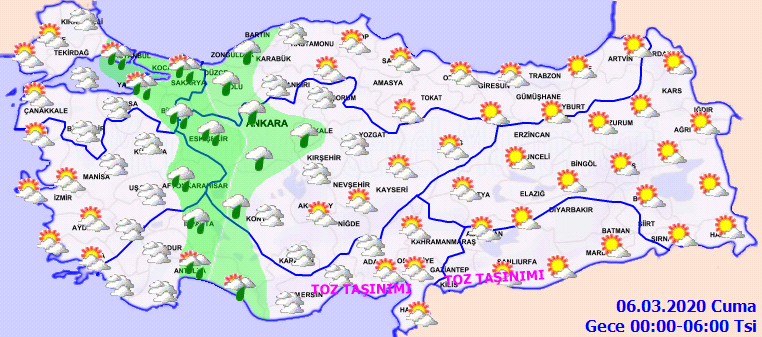 Meteoroloji'den son dakika uyarıları geldi. İşte il il 5 Mart hava durumu...
