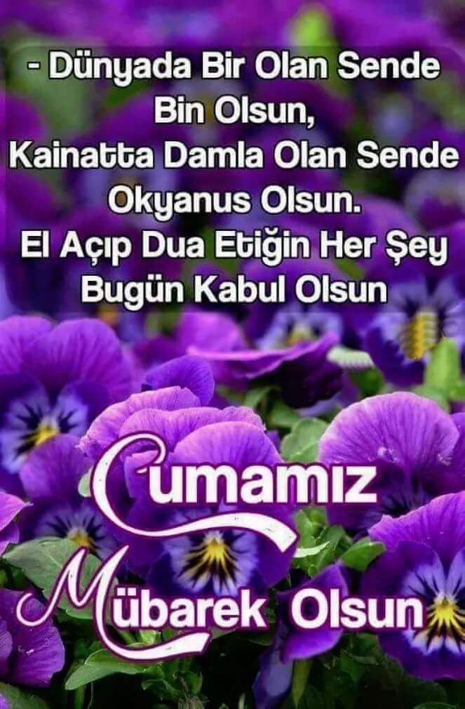 En güzel, en yeni ve en anlamlı Cuma mesajları, Cuma sözleri