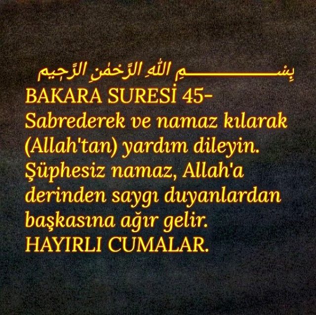 En güzel, en yeni ve en anlamlı Cuma mesajları, Cuma sözleri