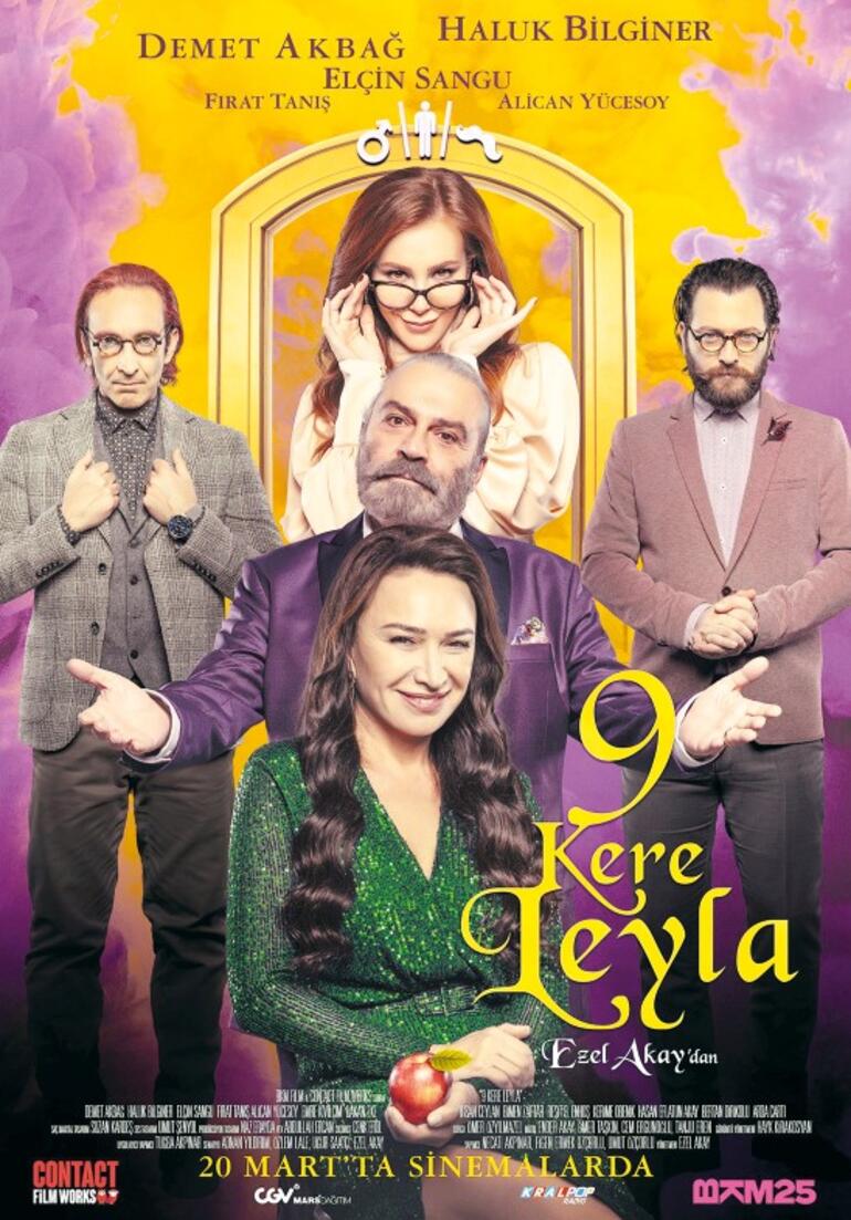9 Kere Leyla filminin fragmanı ve afişi yayınlandı