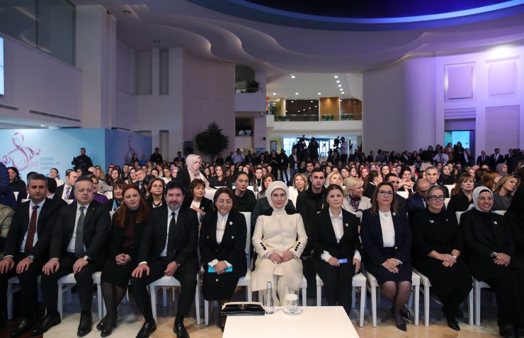 Emine Erdoğan: Kadınların iş gücüne katılma oranı, 4 kat daha hızlı arttı