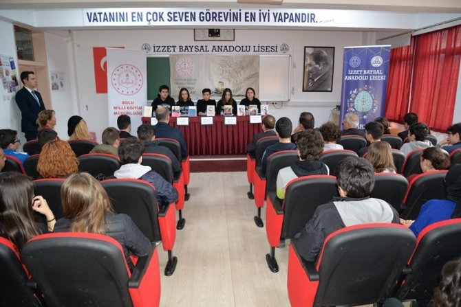 ‘Okullarımız Okuyor Kitap Okuma Projesi’ kapsamında öğrencilerle buluştu