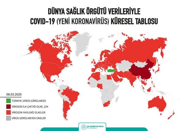 Sağlık Bakanı paylaştı! Koronvirüse yaklanan ülkeler...