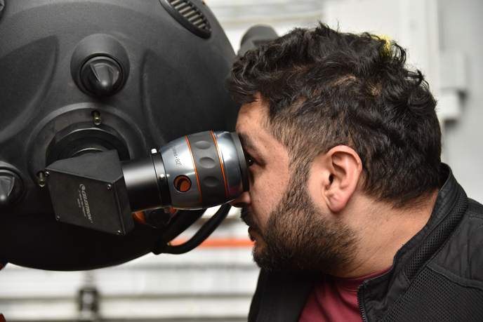 Tuzla Belediyesi Gözlemevi ziyaretçilerini ağırlamaya devam ediyor