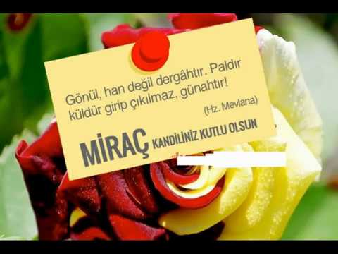 Miraç Kandili sözleri