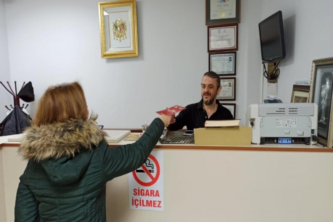 ’Gönül Elçileri’ vatandaşları korona virüsüne karşı bilgilendirdi