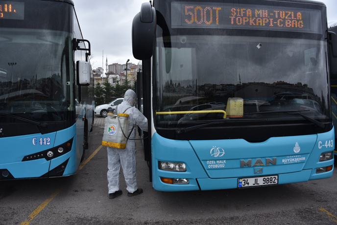 Tuzla'da koronavirüse karşı tedbirler alınıyor!