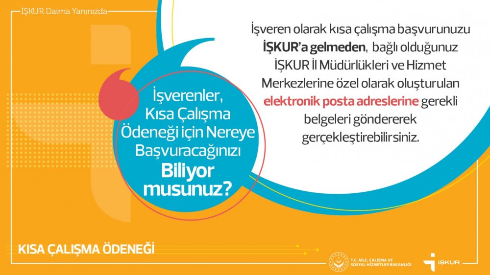 İşkur işveren kısa çalışma ödeneği nedir?